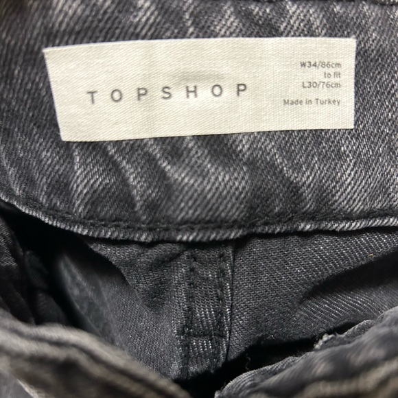 Topshop Paperbag Waist Jeans - Picture 6 of 6